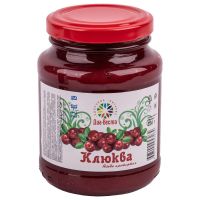 Клюквы ягоды 310г протертые (ЗДОРОВОЕ ПИТАНИЕ)