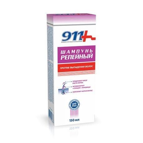 911 шампунь репейный 150мл (Твинс тэк ао)