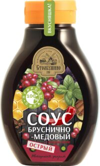 Столбушино соус медовый 340г с перцем чили (СТОЛБУШИНО ООО)