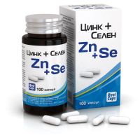 Селен+цинк капс. №100 (РЕАЛКАПС)