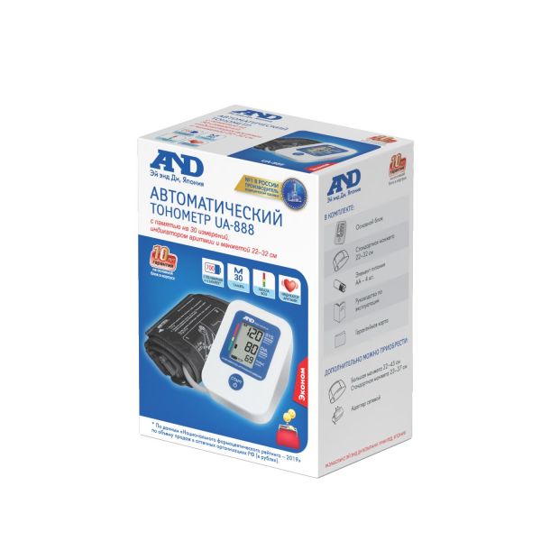 Тонометр and ua-888 автомат эконом (A&d vietnam limited)