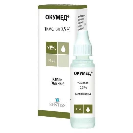 Окумед 0.5% 10мл капли глазн. №1 фл.кр.-кап. (Sentiss pharma pvt. ltd.)