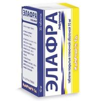 Элафра 10мг таб.п/об.пл. №30 (РОМФАРМ)