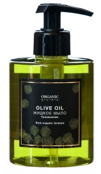 Organic guru мыло жидкое 300мл масло оливы (САПФИР)