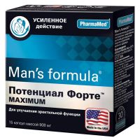 Man's formula (Менс формула) потенциал форте капс. №15 максимум (ФАРМА-МЕД ИНК)
