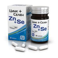 Цинк+селен капс. №30 (РЕАЛКАПС)