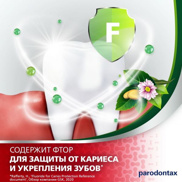 Parodontax (Пародонтакс) зубная паста экстракты трав 75мл (De miclen as)