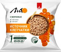 Отруби лито 100г пшеничные с морковью (БИОКОР)