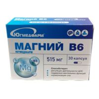 Магний в6 капс. №30 (ЮГМЕДФАРМ ООО)