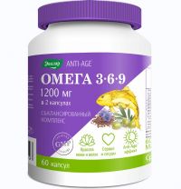 Омега 3-6-9 капс. №60 anti-age (ЭВАЛАР)