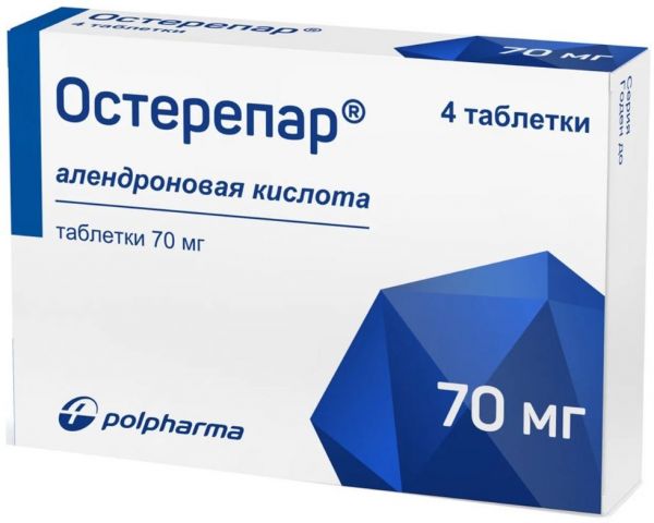 Остерепар 70мг таб. №4 (Polpharma pharmaceutical works s.a._3)