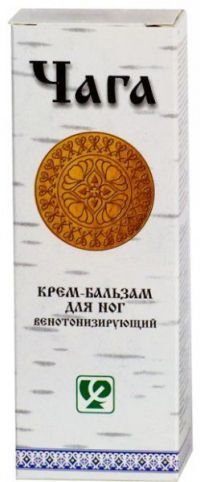 Чага 75мл крем-бальзам д/ног (ФОРА ФАРМ)