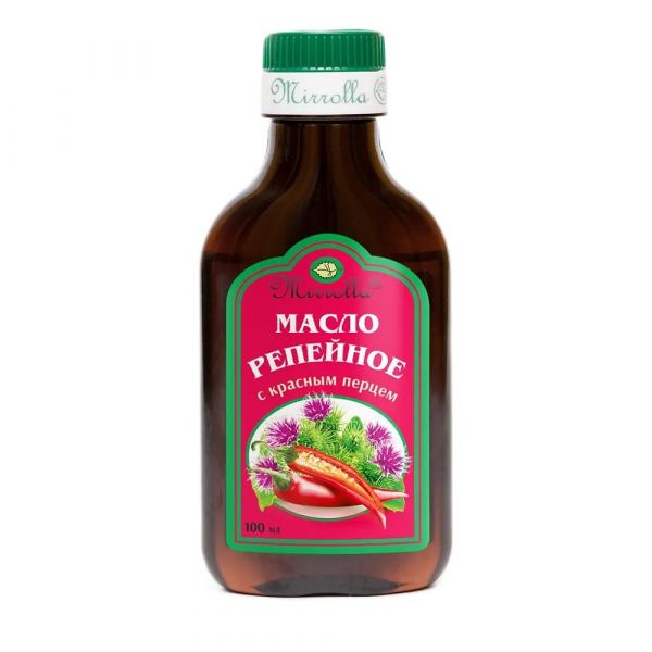 Репейное масло 50мл кр.перец (Мирра ооо)