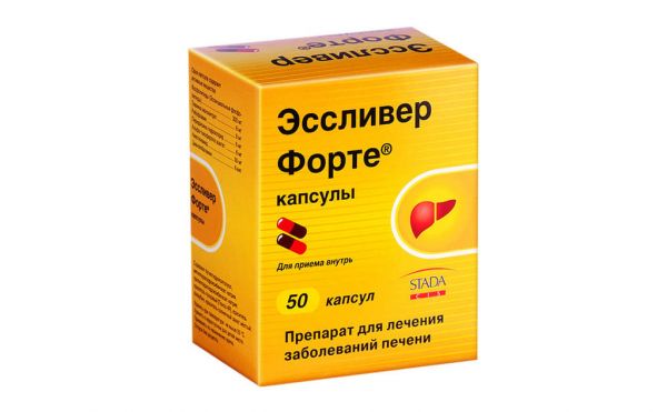 Эссливер форте капс. №50 (Nabros pharma pvt. ltd)