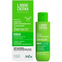 Libriderm (Либридерм) серацин лосьон для глубокого очищения пор 100мл (ЗЕЛДИС)