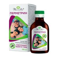 Mirolla (Мирролла) перметрин фора+ педикулицидное средство 1,5% 100мл (МИРРОЛЛА)