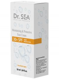 Dr. Sea (Доктор море) увлажняющий и защитный крем  spf30+ 50мл (DR.BURSTEIN LTD.HATAASIA ST.)