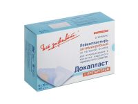 Лейкопластырь докапласт №25 6*10см протаргол (БИОТЕКФАРМ)