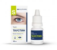 Таустин 4% 10мл капли глазн. №1 фл.-кап. (ГРОТЕКС)