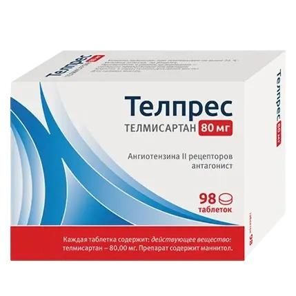 Телпрес 80мг таб. №98 (Laboratorios liconsa s.a.)