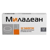Миладеан 3мг+5мг таб.дисп.в полости рта №30 (ВАЛЕНТА)