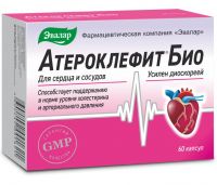 Атероклефит био 250мг капс. №60 (ЭВАЛАР)