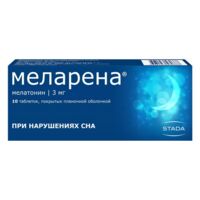 Меларена 3мг таб.п/об.пл. №10 (НИЖФАРМ)