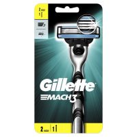Gillette (Жиллетт) mach 3 станок для бритья с кассетой №2 (GILLETTE POLAND INTERNATIONAL SP.Z.O.O)
