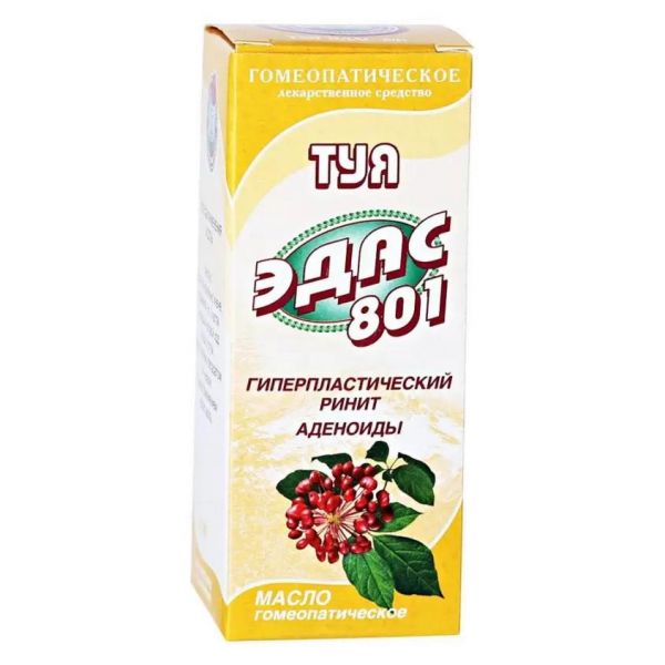 Эдас-801 масло туи 15мл №1 фл. (Эдас холдинг оао)