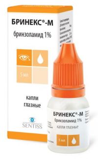 Бринекс-м 1% 5мл капли глазные флакон (SENTISS PHARMA PVT. LTD.)