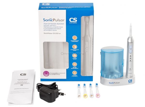 CS Medica (Сиэс медика) зубная щетка sonic pulsar cs-233-uv электрическая звук. (Ningbo seago electric co. ltd.)