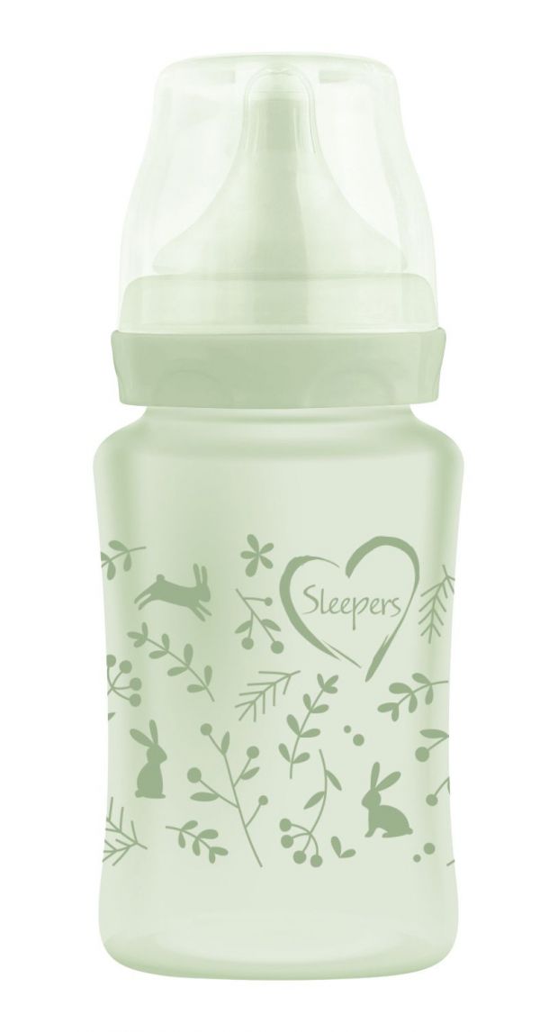 Sleepers (Слиперс) бутылочка для кормления 250мл 0+мес с шир.гор. 34900 (Компания к ооо)