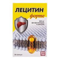 Лецитин форте 1580мг капс. №30 (РЕАЛКАПС)