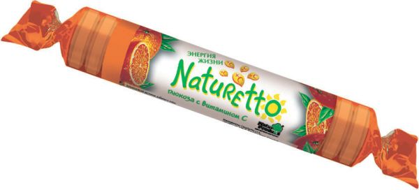 Натуретто 39г таб. витамин с апельсин (Natur produkt europe b.v.)