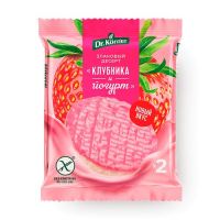 Dr. Korner (Др.корнер) десерт рис.глазир. 34г клубничный с йогуртом (ХЛЕБПРОМ ОАО)