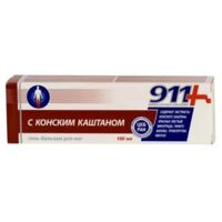 911 конский каштан 100мл гель-бальзам д/ног (ТВИНС ТЭК)