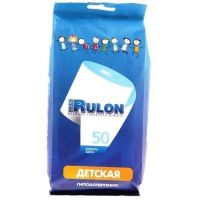 Бумага туалетная влажная №50 mon rulon детская (АВАНГАРД)