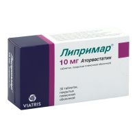 Липримар 10мг таб.п/об.пл. №30 (GODECKE GMBH)
