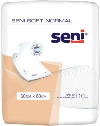 Seni (Сени) soft пеленки №10 нормал 60*60 см (БЕЛЛА ООО)