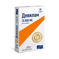 Девилам 10000ме таб.п/об.пл. №30 (ЛАМИРА ЛЛП)