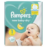 Pampers (памперс) подгузники new baby-dry 1 № 27 д/новорожд 2-5кг (PROCTER & GAMBLE CO.)