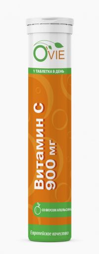 Ovie витамин с 900мг таб.шип. №20 апельсин (PEZ PRODUCTION EUROPE KFT.)