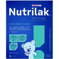 Nutrilak  (Нутрилак) молочная смесь премиум кесареа бифи 350г с рождения (ИНФАПРИМ АО)