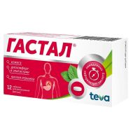 Гастал таб.д/рассас. №12 мята (ТЕВА)