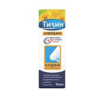 Тизин алерджи 50мкг/доза 10мл спрей наз.доз. №1 фл.расп. (ДЖЕЙТНЛ)