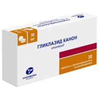 Гликлазид 30мг таб.пролонг. №30 (КАНОНФАРМА)
