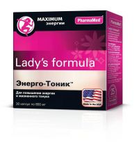 Lady's formula (Ледис формула) энерго-тоник капс. №30 (ФАРМА-МЕД ИНК)