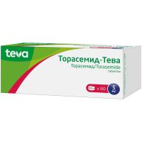 Торасемид 5мг таб. №60 (ТЕВА)