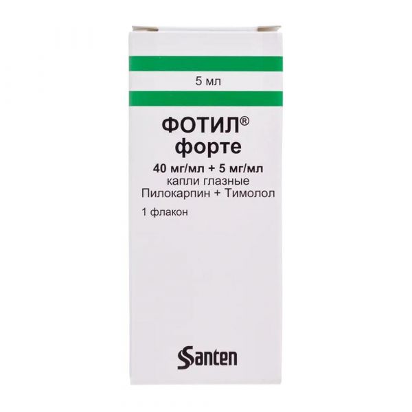 Фотил форте 40мг+5мг/мл 5мл капли глазн. №1 фл.-кап. (Nextpharma/manufacturing packaging farmaca mpf bv)