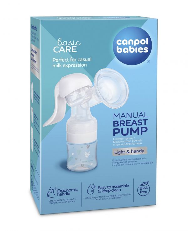 Canpol (канпол) молокоотсос ручной light 12/216 без соски (Canpol sp. z o.o.)